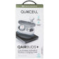 Quikcell QAirBuds+ True Wireless Earbuds with Wireless Charging Case - White Portable Audio - Headphones Quikcell - Simple Cell Bulk Wholesale Pricing - USA Seller