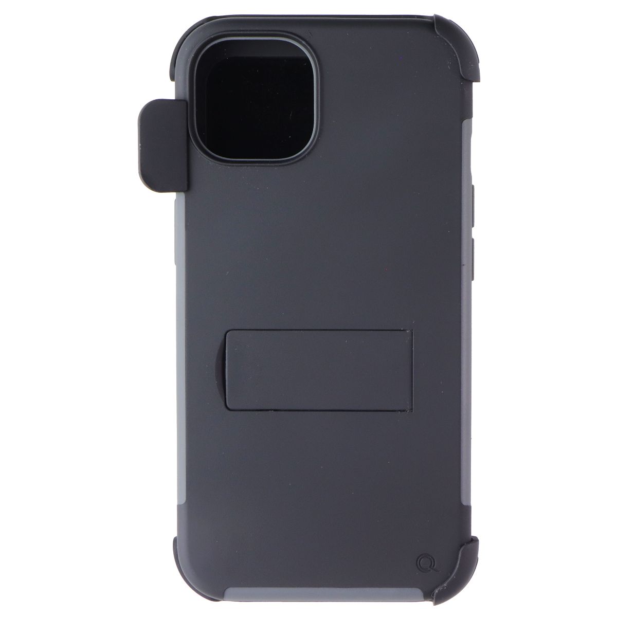 Quikcell Advocate Case with Kickstand + Holster for iPhone 13 - Steel Black Cell Phone - Cases, Covers & Skins Quickcell - Simple Cell Bulk Wholesale Pricing - USA Seller