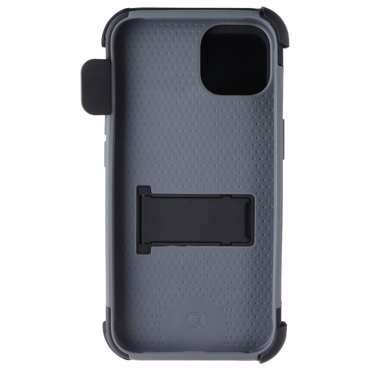 Quikcell Advocate Case with Kickstand + Holster for iPhone 13 - Steel Black Cell Phone - Cases, Covers & Skins Quickcell - Simple Cell Bulk Wholesale Pricing - USA Seller