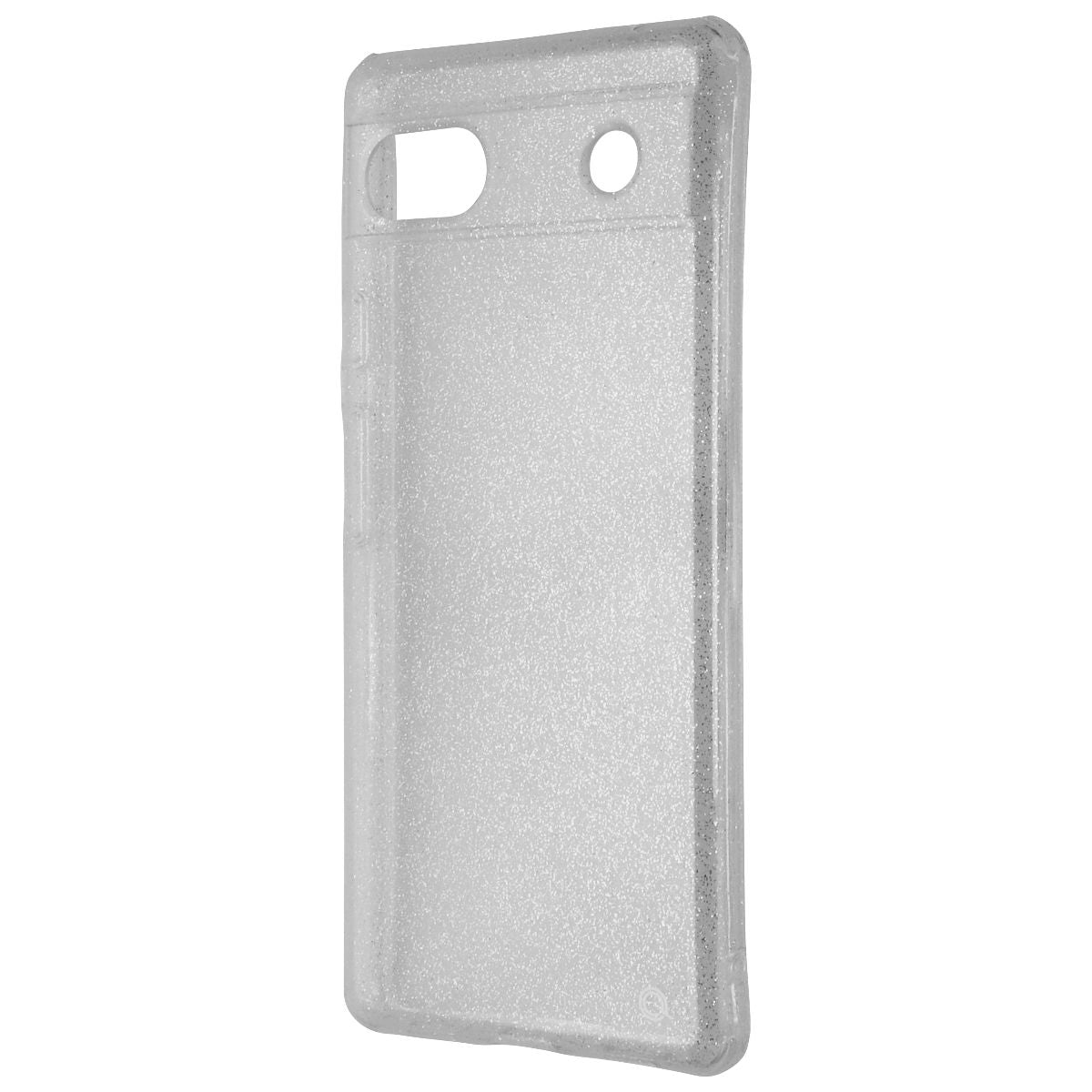 Quikcell Icon Silver Shimmer Case for Google Pixel 6a - Glitter/Clear Cell Phone - Cases, Covers & Skins Quikcell - Simple Cell Bulk Wholesale Pricing - USA Seller
