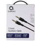 Quikcell (6-Ft) 3.5mm Auxiliary Cable - Black Cell Phone - Cables & Adapters Quikcell    - Simple Cell Bulk Wholesale Pricing - USA Seller