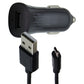Quikcell Power Pack 2.4A Car Charger with 4-ft USB-A to Micro-USB Cable - Black Cell Phone - Cables & Adapters Quikcell - Simple Cell Bulk Wholesale Pricing - USA Seller