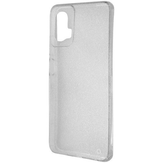 Quikcell Icon Silver Shimmer Case for Moto G Power 5G 2024 - Glitter/Clear Cell Phone - Cases, Covers & Skins Quikcell - Simple Cell Bulk Wholesale Pricing - USA Seller