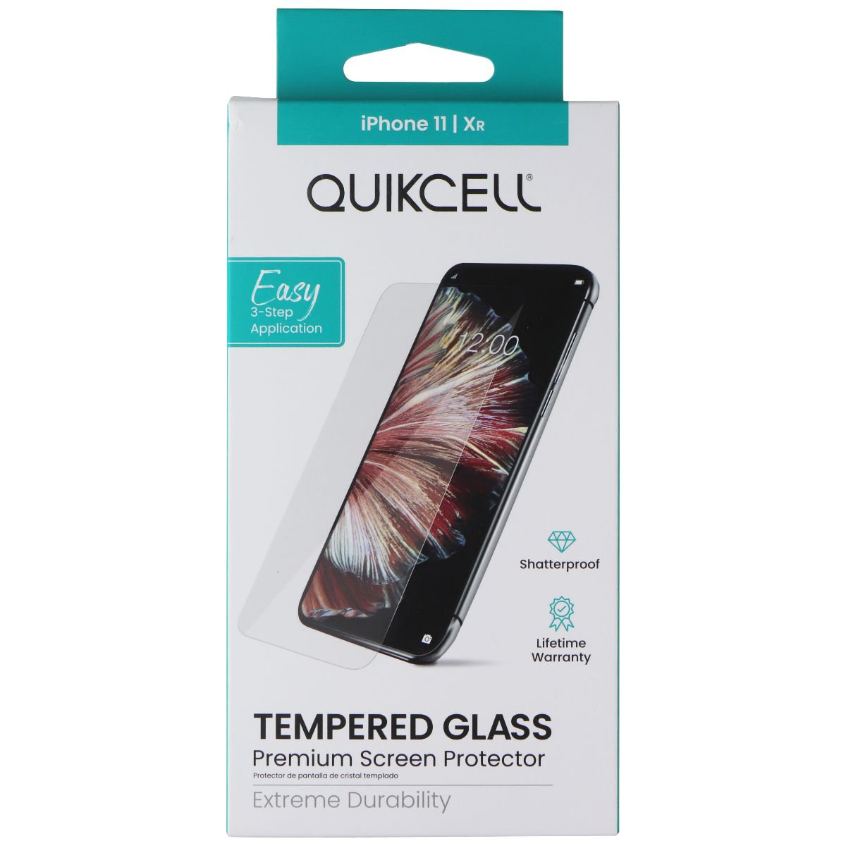 Quikcell Tempered Glass Screen Protector for Apple iPhone 11 / XR Cell Phone - Screen Protectors Quikcell    - Simple Cell Bulk Wholesale Pricing - USA Seller