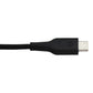 Quikcell 3Ft Braided USB-C to USB-C Cable - Black Cell Phone - Cables & Adapters Quikcell - Simple Cell Bulk Wholesale Pricing - USA Seller