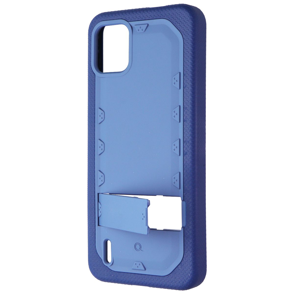 Quikcell Grand Advocate Two-Layer Kickstand Case for Nokia C110 - Blue Cell Phone - Cases, Covers & Skins Quikcell - Simple Cell Bulk Wholesale Pricing - USA Seller