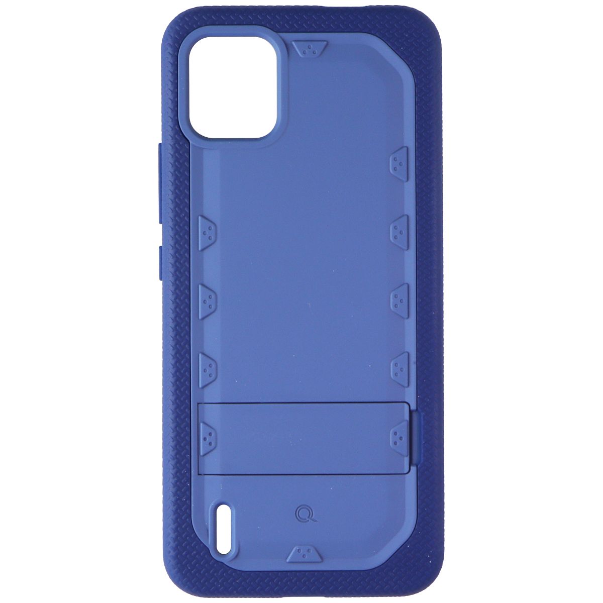 Quikcell Grand Advocate Two-Layer Kickstand Case for Nokia C110 - Blue Cell Phone - Cases, Covers & Skins Quikcell    - Simple Cell Bulk Wholesale Pricing - USA Seller