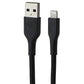 Quikcell 10ft USB-A to Lightning 8-Pin Cable - Black Cell Phone - Cables & Adapters Quikcell    - Simple Cell Bulk Wholesale Pricing - USA Seller