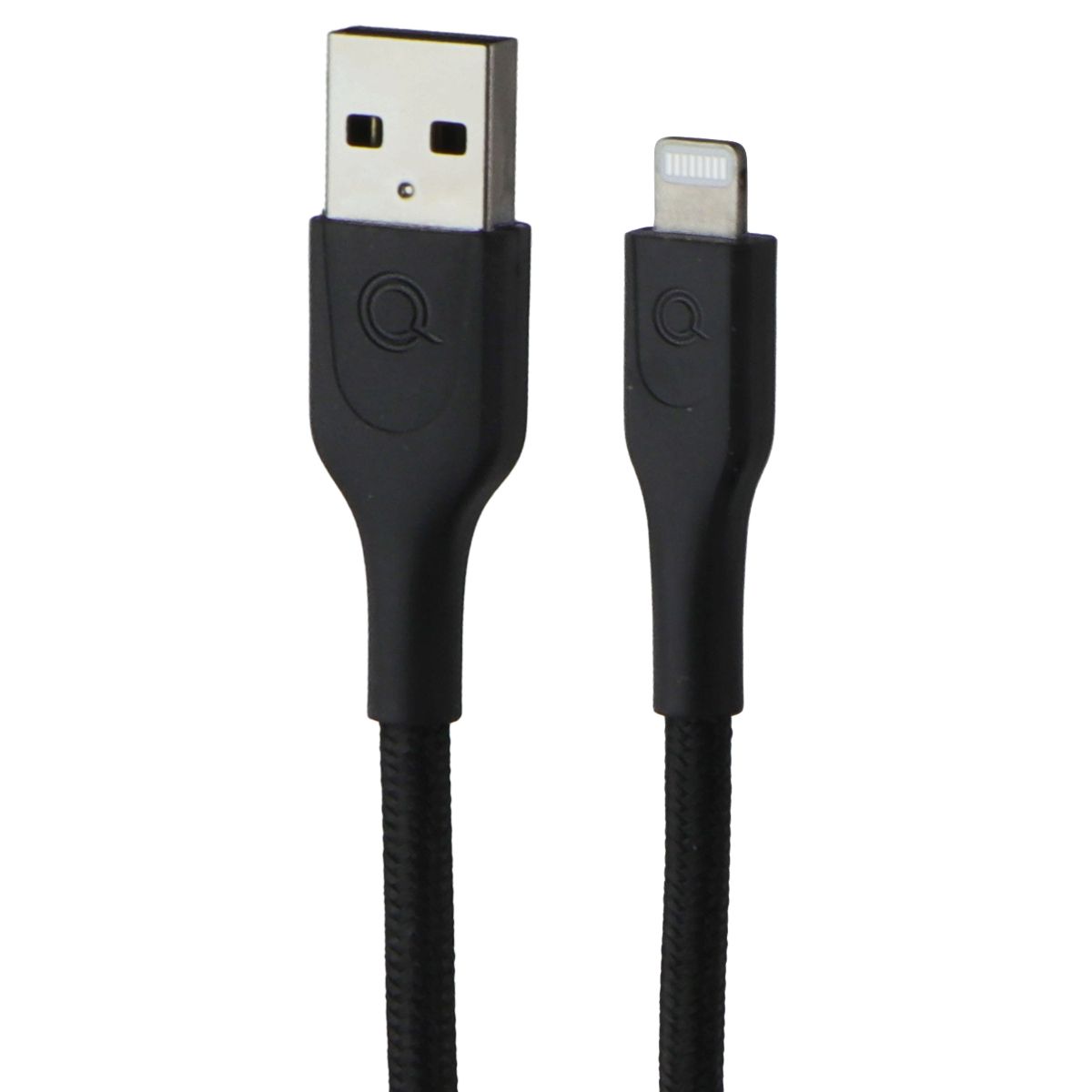 Quikcell 10ft USB-A to Lightning 8-Pin Cable - Black Cell Phone - Cables & Adapters Quikcell    - Simple Cell Bulk Wholesale Pricing - USA Seller