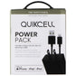 Quikcell Power Pack 2.4A Wall Charger with 4Ft USB-A to Lightning 8-Pin Cable Cell Phone - Cables & Adapters Quikcell - Simple Cell Bulk Wholesale Pricing - USA Seller