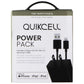 Quikcell Power Pack 2.4A Wall Charger with 4Ft USB-A to Lightning 8-Pin Cable Cell Phone - Cables & Adapters Quikcell - Simple Cell Bulk Wholesale Pricing - USA Seller