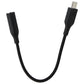 Quikcell Braided Audio Adapter Cable USB-C to 3.5mm Headphone Jack - Black Cell Phone - Cables & Adapters Quikcell - Simple Cell Bulk Wholesale Pricing - USA Seller