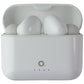 Quikcell QAirStems True Wireless Earbuds & Charging Case - White