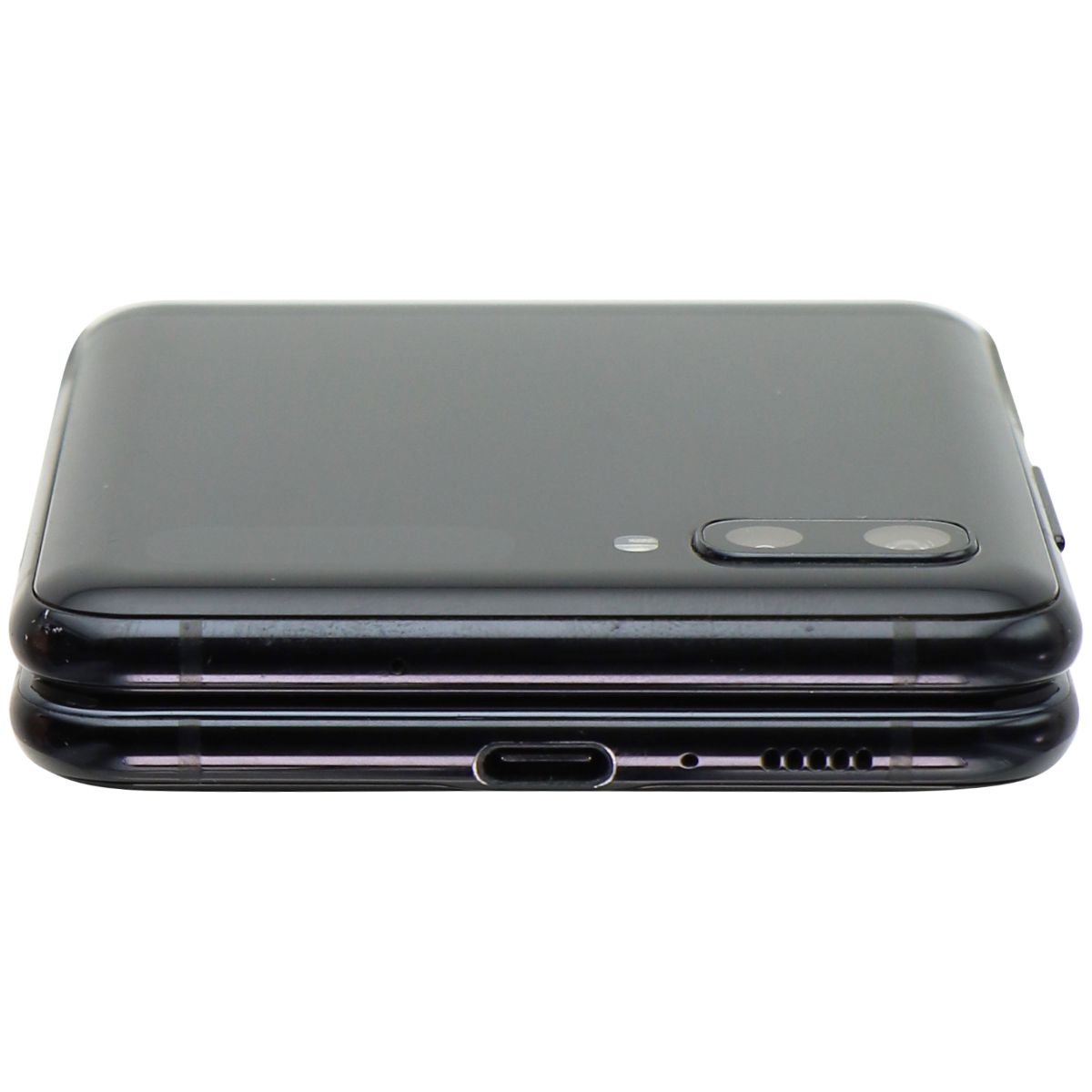 Samsung Galaxy Z Flip (6.7-inch) SM-F700U1/DS (Unlocked) - 256GB Mirror Black Cell Phones & Smartphones Samsung    - Simple Cell Bulk Wholesale Pricing - USA Seller