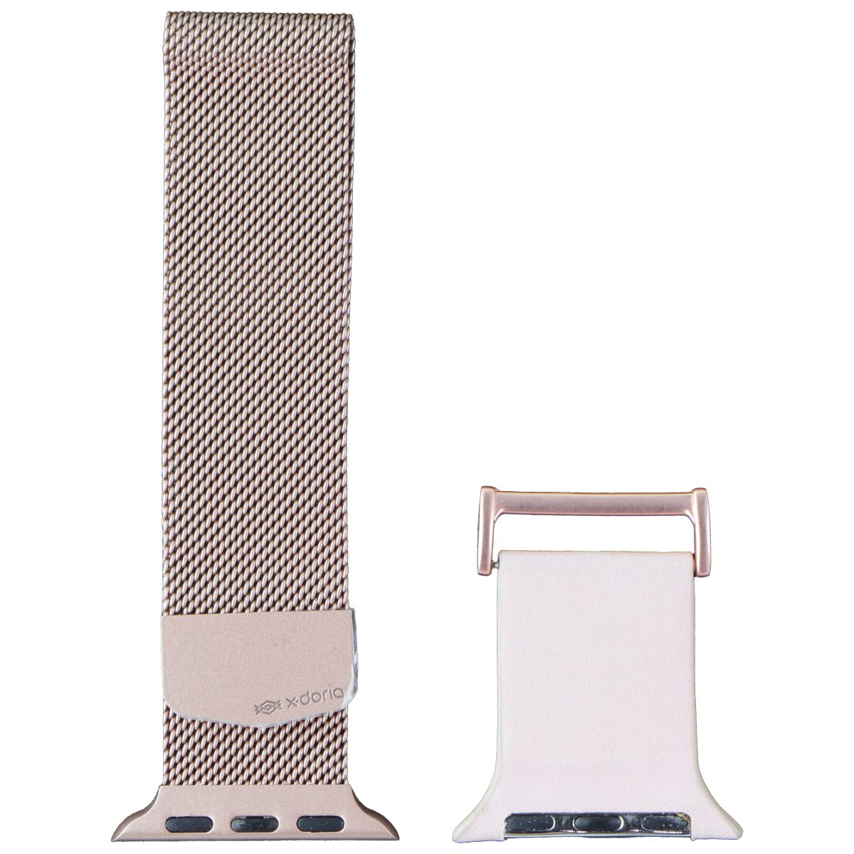 Raptic Hybrid Mesh Band for Apple Watch 41/40/38mm - Rose Gold Smart Watch Accessories - Watch Bands Raptic - Simple Cell Bulk Wholesale Pricing - USA Seller