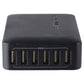 RAVPower (60W) 6-Port USB-A Desktop Charger - Black (RP-PC028) Computer/Network - USB Cables, Hubs & Adapters RAVPower - Simple Cell Bulk Wholesale Pricing - USA Seller