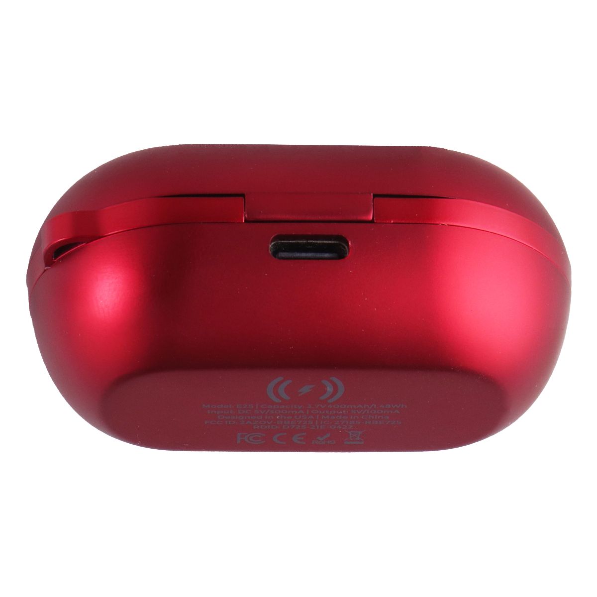 Raycon E25 The Everyday Earbuds with Charging Case - Red (RBE725-21E-RED) Portable Audio - Headphones Raycon - Simple Cell Bulk Wholesale Pricing - USA Seller