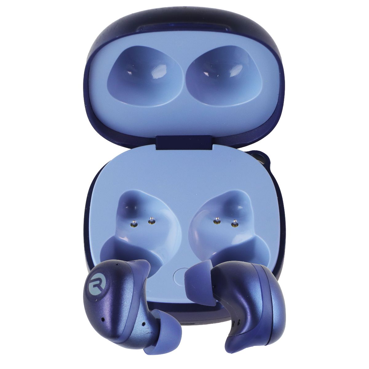 Raycon Fitness Earbuds with Charging Case - Blue Portable Audio - Headphones Raycon - Simple Cell Bulk Wholesale Pricing - USA Seller