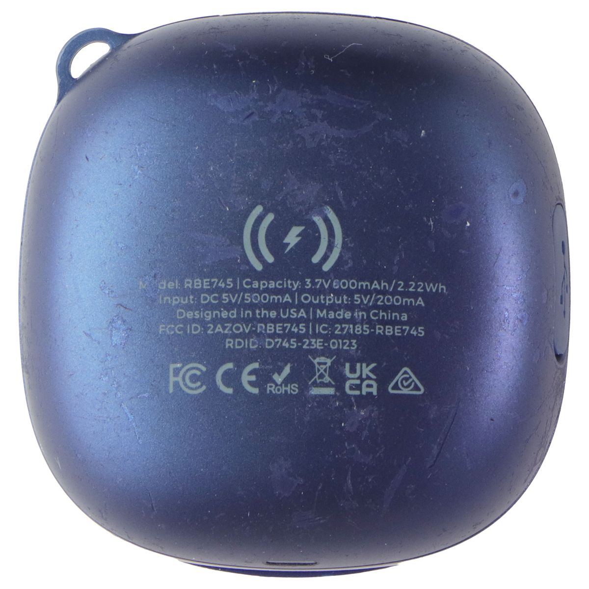 Raycon Fitness Earbuds with Charging Case - Blue Portable Audio - Headphones Raycon - Simple Cell Bulk Wholesale Pricing - USA Seller