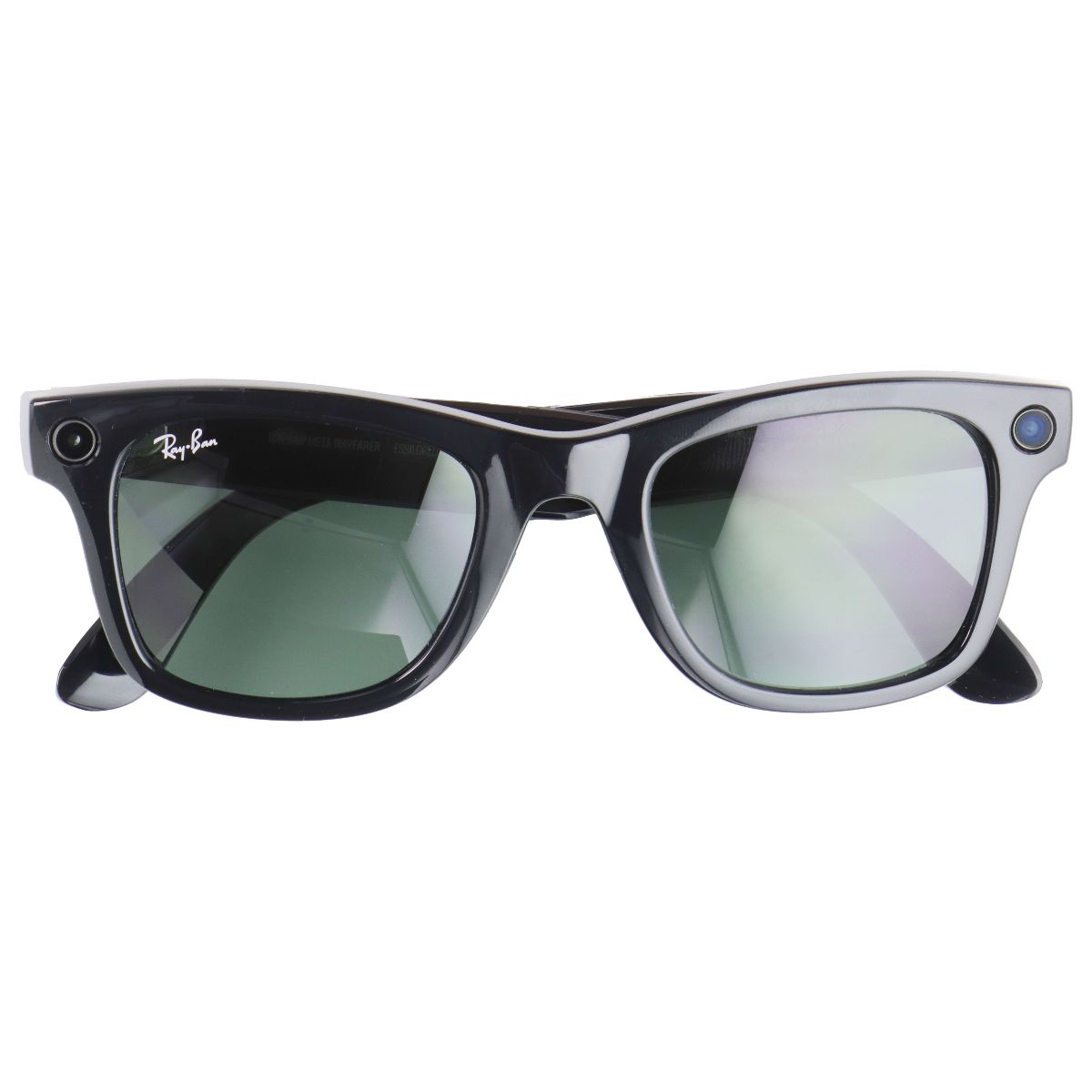 Ray-Ban Meta Glasses - Wayfarer Gen1/Reg - Shiny Black/G15 Green (RW4006 601/71) Smart Glasses Ray-Ban - Simple Cell Bulk Wholesale Pricing - USA Seller
