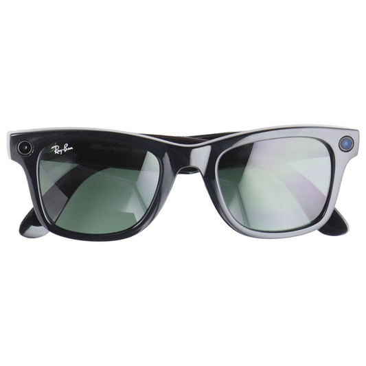 Ray-Ban Meta Glasses - Wayfarer Gen1/Reg - Shiny Black/G15 Green (RW4006 601/71) Smart Glasses Ray-Ban - Simple Cell Bulk Wholesale Pricing - USA Seller