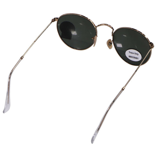 Ray-Ban (RB3447) Round Metal Sunglasses - 50mm - Matte Gold/Polarized G-15 Green Other Sporting Goods Ray-Ban - Simple Cell Bulk Wholesale Pricing - USA Seller