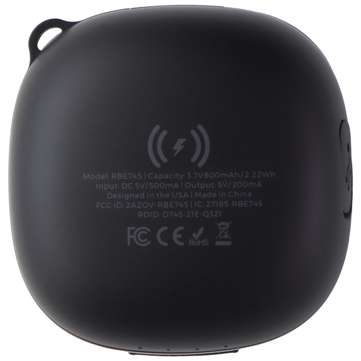 Raycon Fitness In-Ear Wireless Earbuds with Mic and Charge Case - Carbon Black Portable Audio - Headphones Raycon    - Simple Cell Bulk Wholesale Pricing - USA Seller