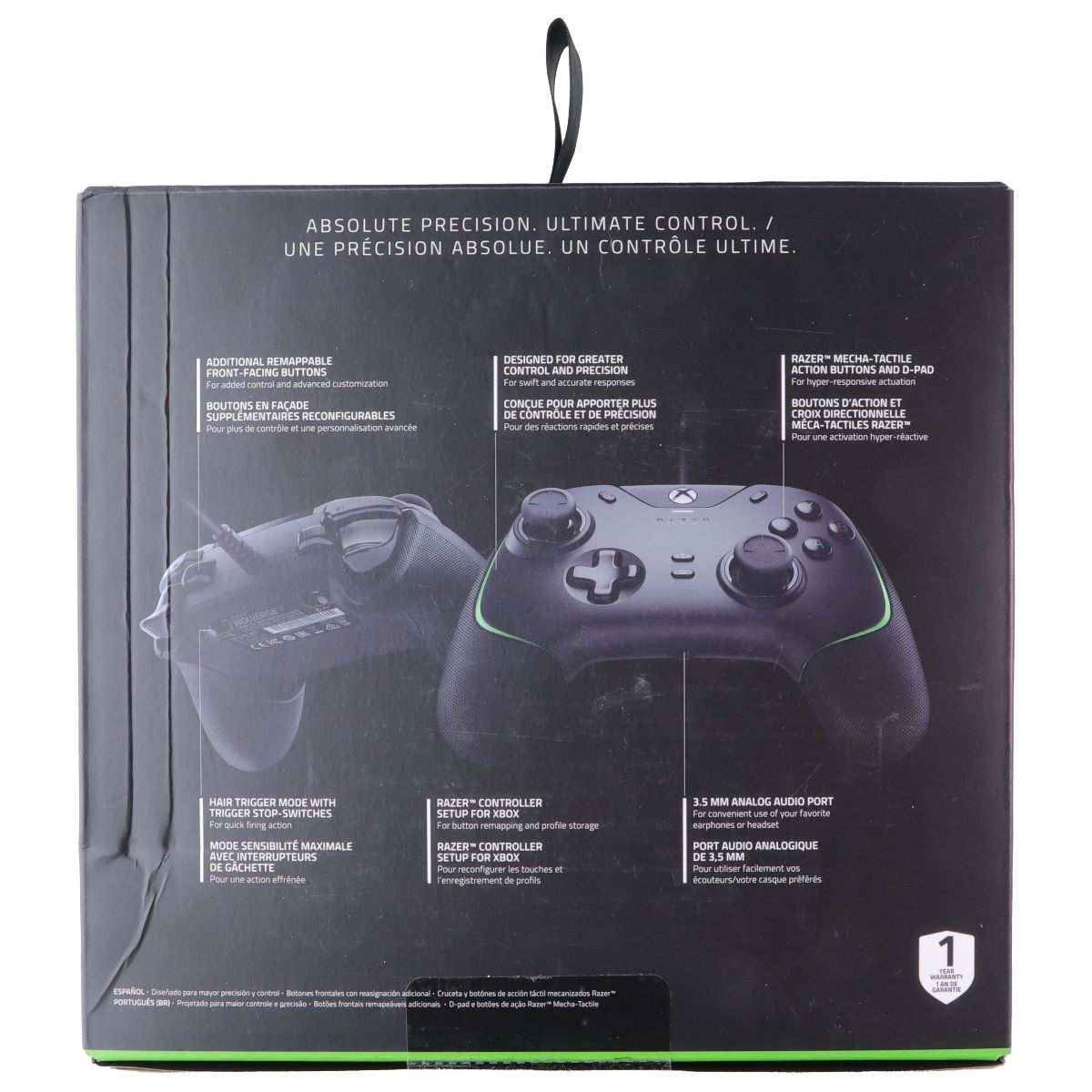 Razer Wolverine V2 Wired Gaming Controller for Xbox X/S/One and PC - Black Gaming/Console - Controllers & Attachments Razer - Simple Cell Bulk Wholesale Pricing - USA Seller