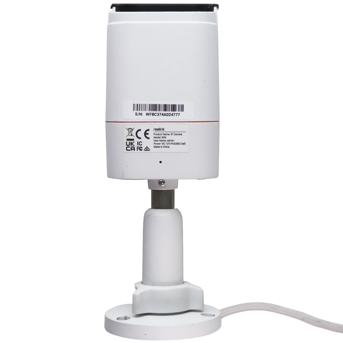 Reolink B5K Network Surveillance Camera - White Home Surveillance - Security Cameras Reolink - Simple Cell Bulk Wholesale Pricing - USA Seller