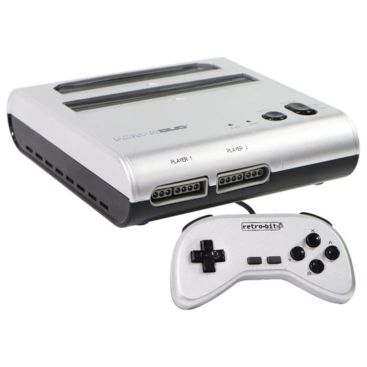 Retro-Bit Retro Duo 2 in 1 Console System - for Original NES/SNES, & Super Nintendo G Gaming/Console - Video Game Consoles Retro-Bit - Simple Cell Bulk Wholesale Pricing - USA Seller