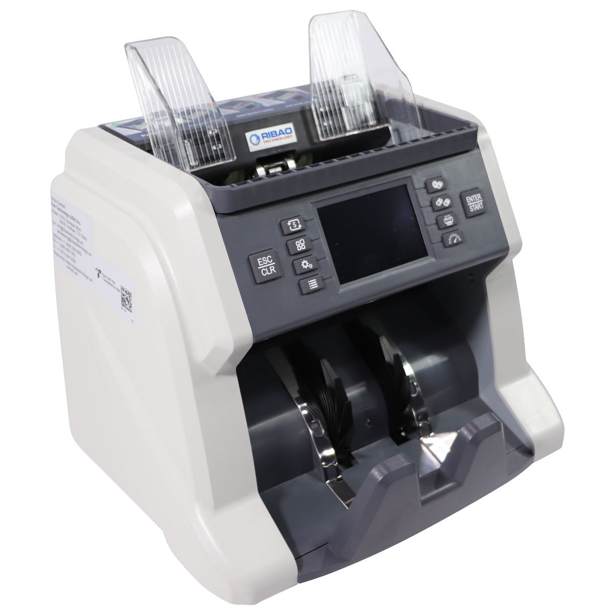 RIBAO BC-40 Mixed Denomination Money Counter Machine Money Handling & Counting - Bill & Cash Counting RIBAO - Simple Cell Bulk Wholesale Pricing - USA Seller