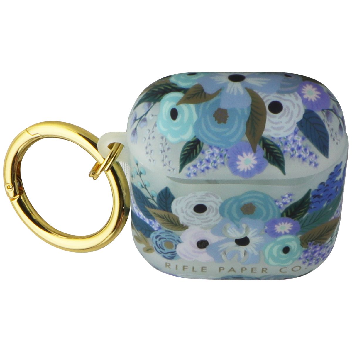 Rifle Paper CO. Case for Apple AirPods 1 & 2 - Garden Party Blue/Gold iPod, Audio Player Accessories - Cases, Covers & Skins Rifle Paper Co. - Simple Cell Bulk Wholesale Pricing - USA Seller