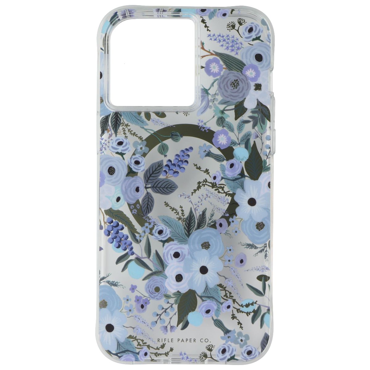 Rifle Paper Co. Case for MagSafe for Apple iPhone 15 Pro Max - Garden Party Blue Cell Phone - Cases, Covers & Skins Rifle Paper Co. - Simple Cell Bulk Wholesale Pricing - USA Seller