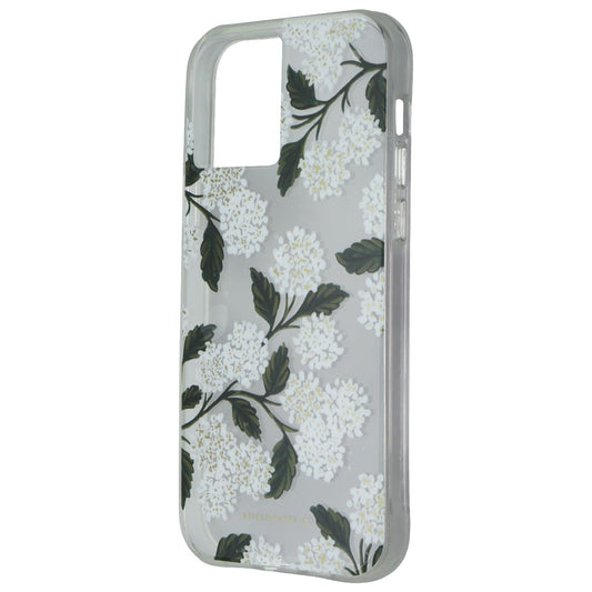 Rifle Paper Co Hard Case for iPhone 12 and 12 Pro - Hydrangea White/Clear Cell Phone - Cases, Covers & Skins Rifle Paper Co. - Simple Cell Bulk Wholesale Pricing - USA Seller