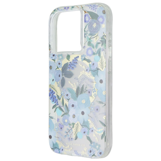 Rifle Paper Co. Hard Case for MagSafe for iPhone 15 Pro - Garden Party Blue Cell Phone - Cases, Covers & Skins Rifle Paper Co. - Simple Cell Bulk Wholesale Pricing - USA Seller