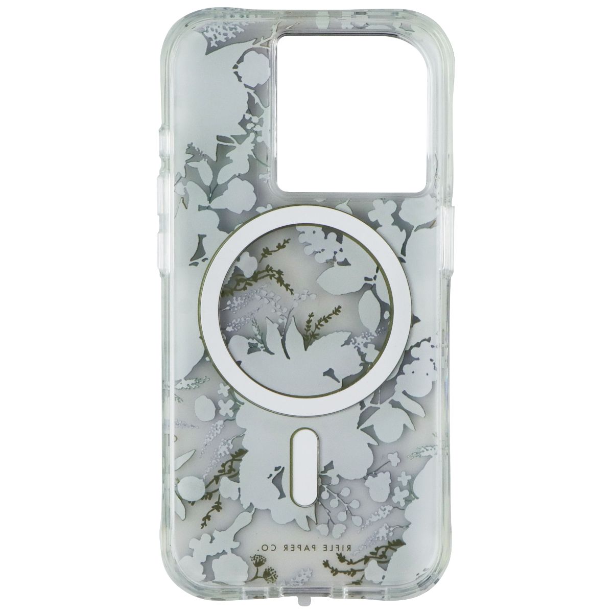 Rifle Paper Co. Hard Case for MagSafe for iPhone 15 Pro - Garden Party Blue Cell Phone - Cases, Covers & Skins Rifle Paper Co. - Simple Cell Bulk Wholesale Pricing - USA Seller
