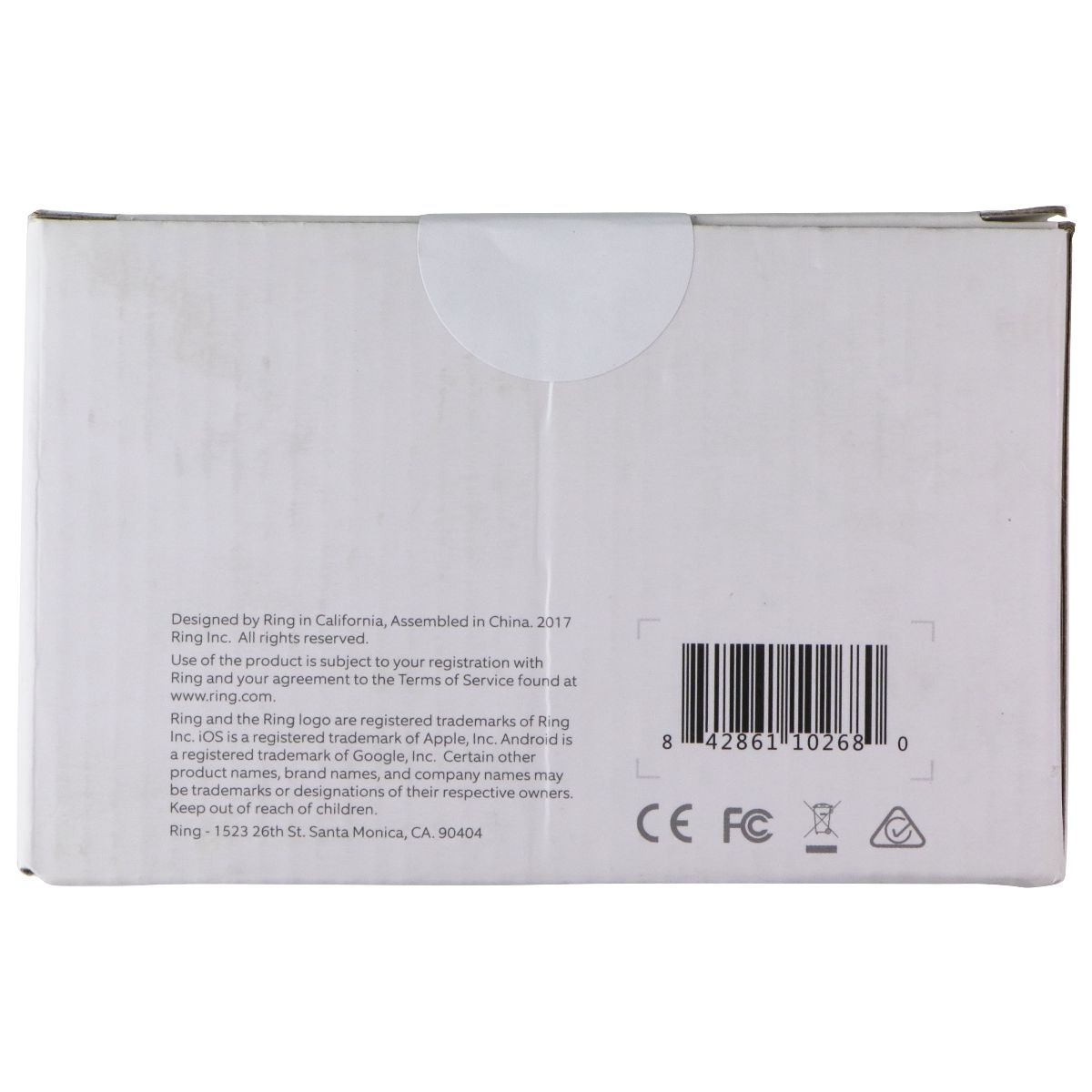 Ring Plug-in Adapter for Ring Video Doorbell Pro - White