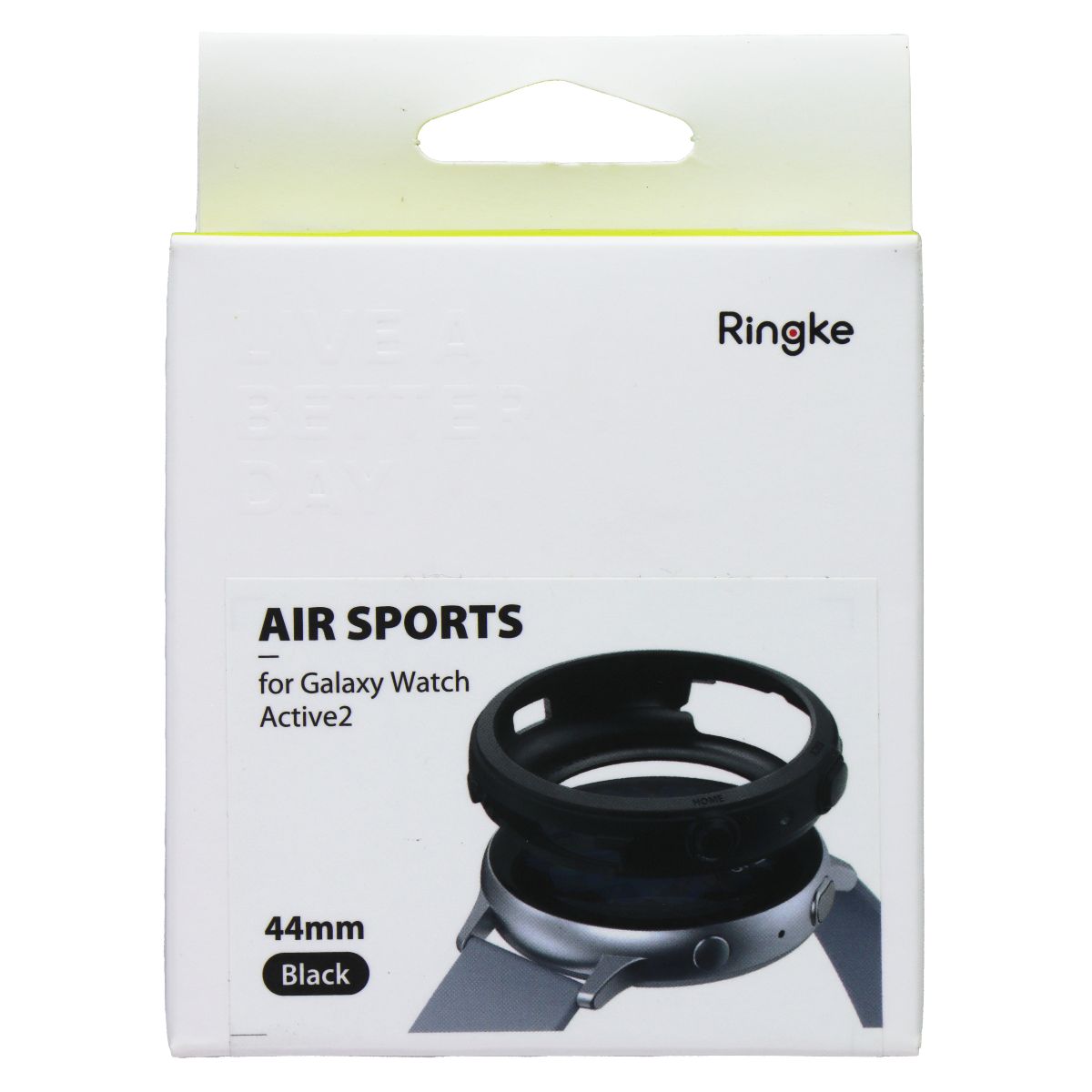 Ringke Air Sports Case for Samsung Galaxy Watch Active2 (44mm) - Black Smart Watch Accessories - Smart Watch Cases Ringke - Simple Cell Bulk Wholesale Pricing - USA Seller