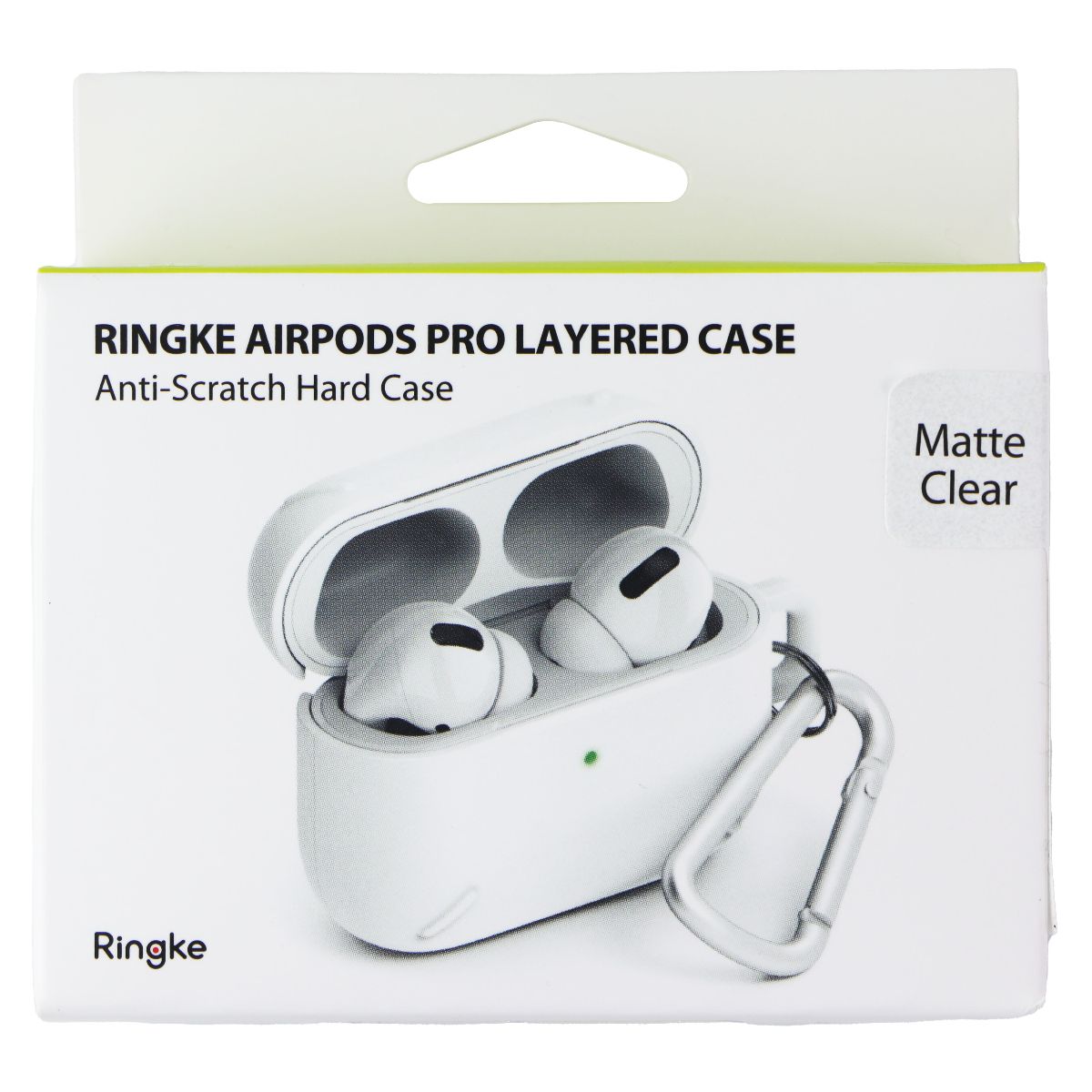 Ringke AirPods Pro Layered Anti-Scratch Hard Case - Matte Clear iPod, Audio Player Accessories - Cases, Covers & Skins Ringke - Simple Cell Bulk Wholesale Pricing - USA Seller