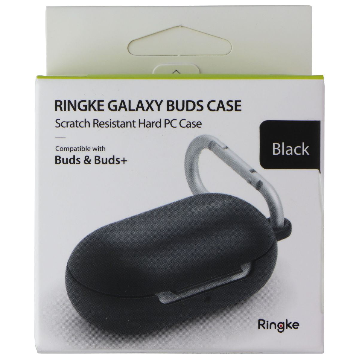 Ringke Galaxy Buds Case with Carabiner for Buds & (Buds+) - Black iPod, Audio Player Accessories - Other Portable Audio Accs Ringke - Simple Cell Bulk Wholesale Pricing - USA Seller