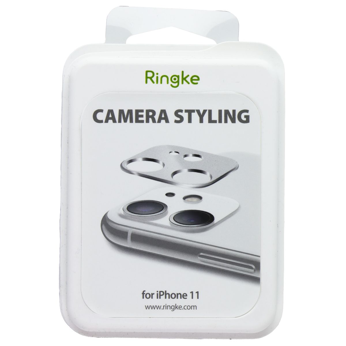 Ringke Camera Styling Lens Protector for iPhone 11 Smartphones - Silver
