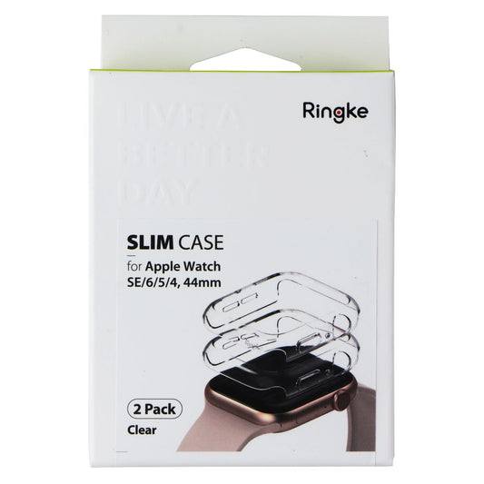 Ringke Slim Protective Case for Apple Watch Series SE/6/5/4 (44mm) - Clear Smart Watch Accessories - Smart Watch Cases Ringke - Simple Cell Bulk Wholesale Pricing - USA Seller