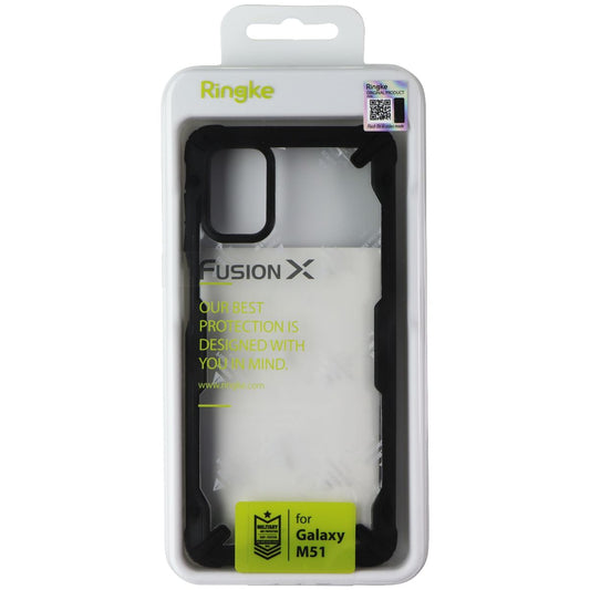 Ringke Fusion X Series Case for Samsung Galaxy M51 - Black / Clear Cell Phone - Cases, Covers & Skins Ringke - Simple Cell Bulk Wholesale Pricing - USA Seller