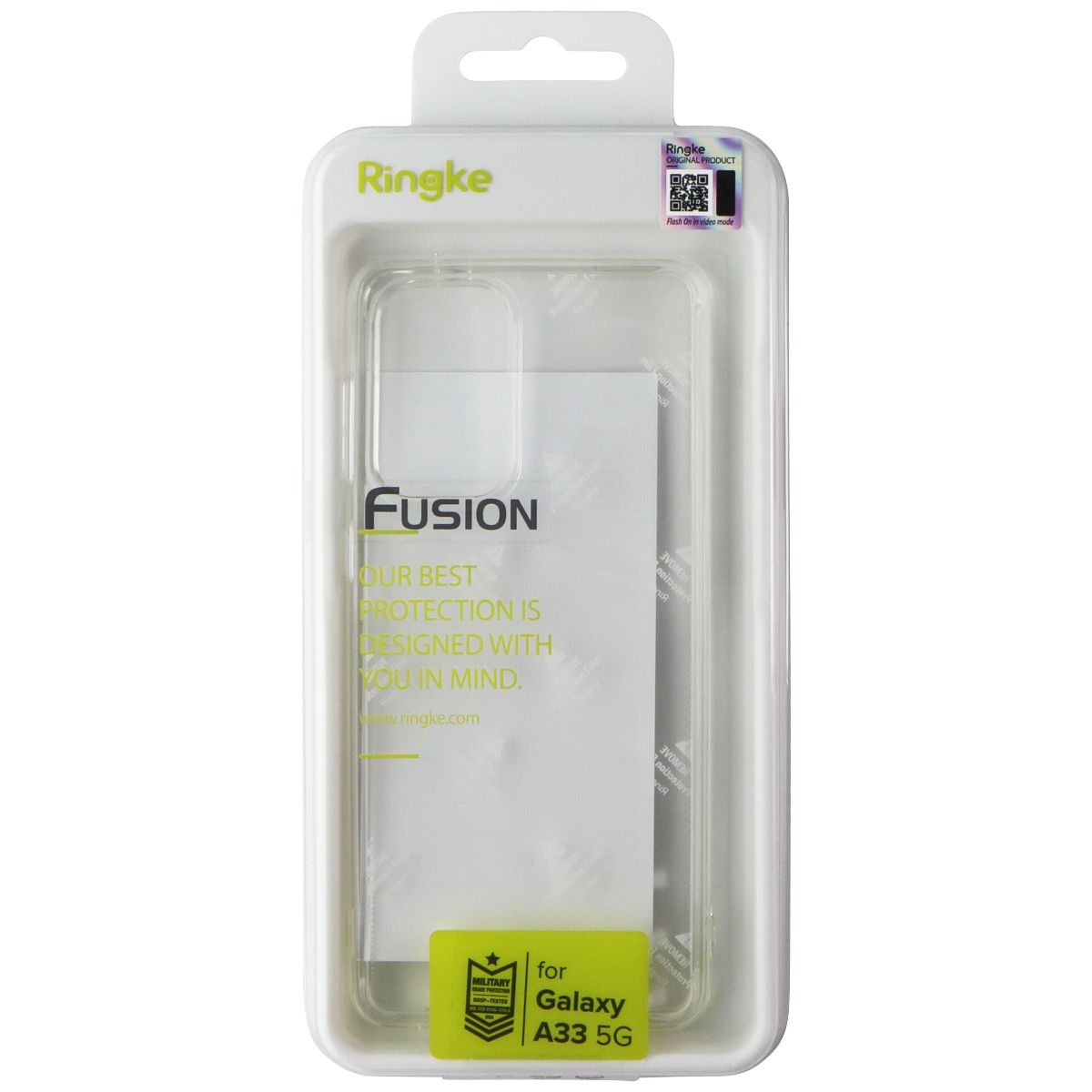 Ringke Fusion Series Case for Samsung Galaxy A33 5G - Clear Cell Phone - Cases, Covers & Skins Ringke - Simple Cell Bulk Wholesale Pricing - USA Seller
