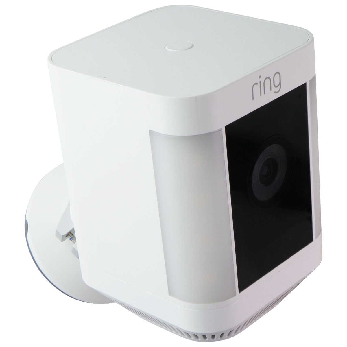 Ring Spotlight Cam Plus Battery Outdoor Camera (2022) - White Home Surveillance - Security Cameras Ring - Simple Cell Bulk Wholesale Pricing - USA Seller