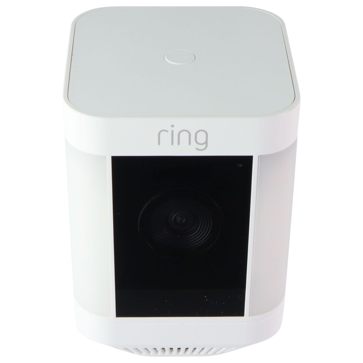 Ring Spotlight Cam Plus Battery Outdoor Camera (2022) - White Home Surveillance - Security Cameras Ring - Simple Cell Bulk Wholesale Pricing - USA Seller