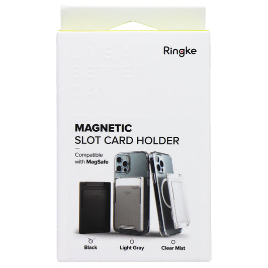 Ringke Magnetic Slot Card Holder for MagSafe Devices - Black