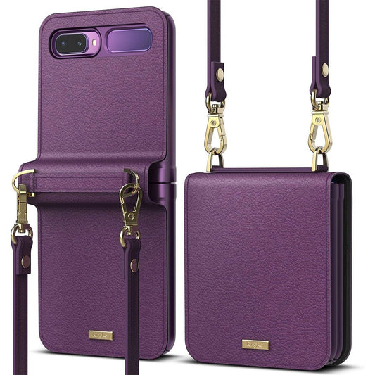 Ringke Folio Signature Case for Samsung Galaxy Z Flip & Z Flip 5G - Purple Cell Phone - Cases, Covers & Skins Ringke - Simple Cell Bulk Wholesale Pricing - USA Seller