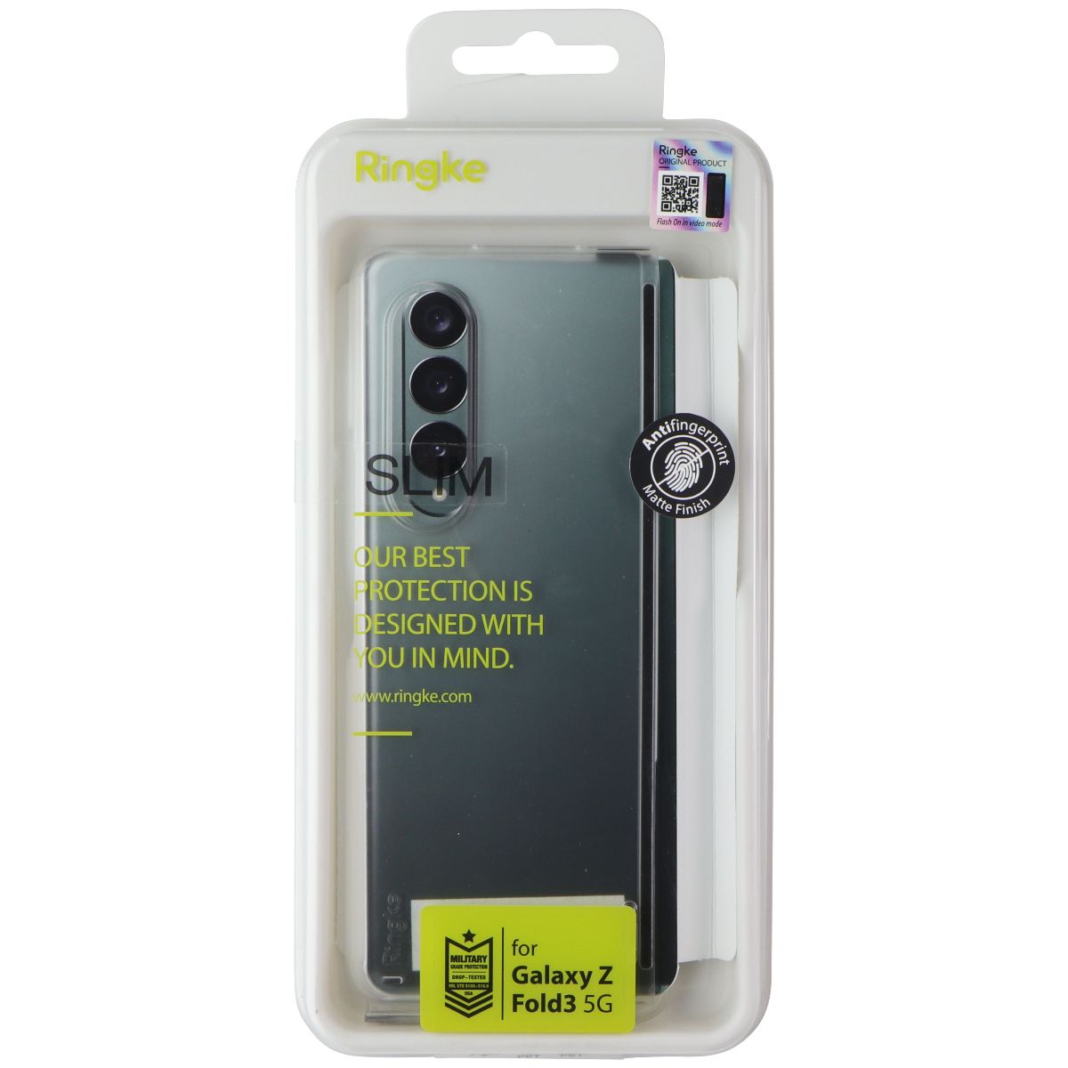 Ringke Slim Series Case for Samsung Galaxy Z Fold3 5G - Matte Clear