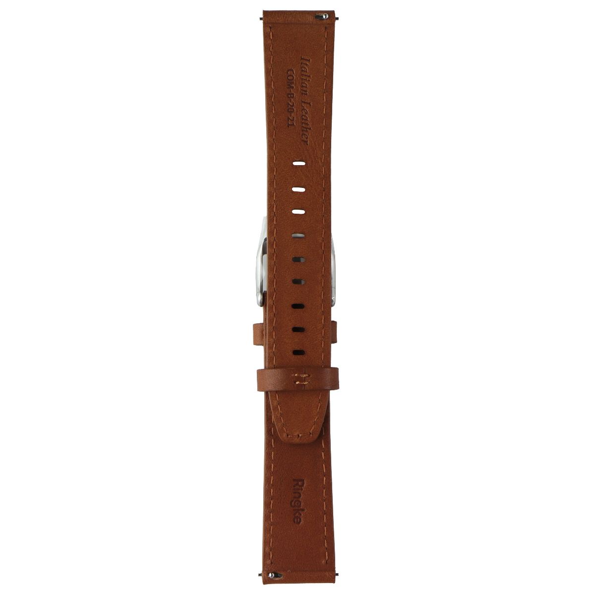 Ringke Leather One Classic Watch Band for (20mm) Galaxy Watch Lugs - Brown